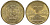 Перу 20 сентимо 2008 KM 306.4 латунь aUNC 4605-512