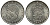Швеция 2 кроны 1965 U, Густав VI Адольф (1950-1973) KM 827 серебро UNC 221-612