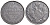 Россия 3 рубля 1843 СПБ Биткин 89 R платина 00-000-00