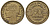 Франция 50 сантимов 1932 тип Morlon, closed 9 KM 894.1, Le Franc 192.9 алюминиевая бронза 4124-345