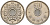 Япония 50 йен 1965 Год 40, Император Хирохито Сева (1926-1989) Y 76 никель 4187-1256