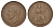 Великобритания 1 пенни 1940 Георг VI (1936-1952) Spink 4114, KM 845 бронза 4140-115