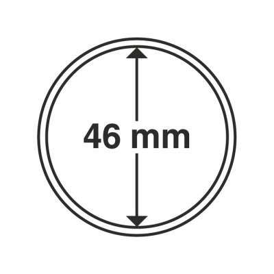 Капсулы круглые – 46 мм, упаковка 10 шт. Leuchtturm. 319538
