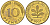 ФРГ 10 пфеннигов 1991 F KM 108, J. 383 сталь плакированная латунью 4175-1052