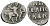 ВЕЛИКОЕ КНЯЖЕСТВО МОСКОВСКОЕ ДЕНГА 1535 - 1547 ИВАН IV ВАСИЛЬЕВИЧ, МОСКОВСКИЙ МОНЕТНЫЙ ДВОР, 0,35 ГР ГиК №26 серебро 262-1054