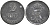 ДАНИЯ 2 ЭРЕ 1949 N; S, ФРЕДЕРИК IX (1947-1972) KM 840.1 цинк 28-1037