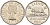 Канада 5 центов 1962 Елизавета II (1952-2022), бобер KM 50а никель 4148-1217