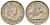 Британские Восточно-Карибские территории 10 центов 1959 Елизавета II (1952-2022), парусник KM 5 медно-никель 4596-518