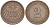 ГЕРМАНИЯ 2 ПФЕННИГА 1915 A KM 16, J. 11, Weege 4 медь 206-654