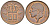 БЕЛЬГИЯ 50 САНТИМОВ 1958 BELGIE, БОДУЭН I (1951-1993) KM 149.1 бронза 206-142