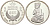 Египет 5 фунтов 1994 фараон Хуфу KM 827 серебро  PROOF  11-316-34
