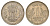 Индия 1 рупия 1979 ромб - Бомбей KM 78.1 медно-никель UNC 4650-727