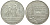 ФРГ 10 марок 2000 D, 10 лет немецкого единства KM 201 серебро 413-2723