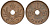 Финляндия 10 пенни 1941 KM 33.1 медь 51-3552