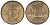 Франция 10 франков 1975 тип Матье KM 940, Le Franc 365.5-6 никель латунь 4123-612