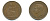 Великобритания 1 пенни 1937 Георг VI (1936-1952) KM 845, Spink 4114 бронза 89-126