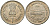 Индия 1 рупия 1991 Парламентская конференция KM 90 медно-никель UNC 95-511