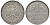 ФРГ 1 марка 1956 D KM 110, J 385 медно-никель 25-2111