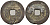 Китай 1 кэш ND (XVII-XX век) 4,2 гр бронза 85-1253