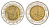 Египет 1 фунт 2008 сфинкс KM 940a биметалл 4660-1043