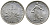 Франция 1 франк 1918 сеятель KM 844.1, Le Franc 217.24 серебро UNC 259-654
