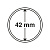 Капсулы круглые – 42 мм, упаковка 10 шт. Leuchtturm. 318006