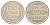 Тунис 20 франков 1934 KM 263 серебро 1518-1312