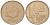 Норвегия 10 крон 1995 Харальд V (1991-) KM 457 никель латунь 94-434
