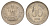 Индия 50 пайс 1976 Отметка монетного двора - ромб - Бомбей KM 63 медно-никель UNC 4650-725
