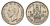 Великобритания 1 шиллинг 1949 Георг VI (1936-1952), Шотландский герб KM 877, Spink 4109 медно-никель 4663-151