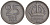 Швеция 25 эре 1945 TS, Густав V (1907-1950) KM 816 серебро 4179-861