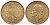 Саксония 20 марок 1872 KM 1233, J. 258 золото aUNC 00-000-00