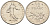 Франция 1/2 франка 1970 сеятель KM 931.1 никель    4169-152