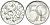 ЧЕХИЯ 50 ГЕЛЛЕРОВ 1993 KM 3.1 алюминий UNC 540-254