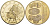 ЕВРОПА МЕДАЛЬ ND МОНЕТЫ СЛОВАКИИ медно-никель UNC 4537-632