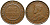 Австралия 1 пенни 1934 Георг V (1910-1936) KM 23 бронза    4607-446