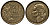 Франция 20 франков 1950 3 пера, полная подпись KM 916.1, LE FRANC 401.1 алюминиевая бронза 1530-811
