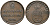 ДАНИЯ 2 РИКСБАНКСКИЛЛИНГА 1818 KM 689 (С102) медь 32-335