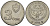 Киргизия 3 сома 2008 KM 15 сталь плакированная никелем 34-1146