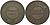 Великобритания 1/2 пенни 1811 Бирмингем - Розовая медная компания Dalton & Hamer 272, Davis 109 медь 1526-1033