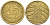 ГЕРМАНИЯ 10 РЕНТЕНПФЕННИГОВ 1924 J KM 33, J. 309, Weege 8 алюминиевая бронза 4539-1015