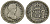 Перу 1/2 реала 1819 KM 113 серебро 4174-746