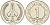 Алжир 1 динар 1987 25 лет независимости KM 117 медно-никель UNC 4529-126