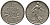 ФРАНЦИЯ 1/2 ФРАНКА 1969 СЕЯТЕЛЬ KM 931.1, LE FRANC 198.5 никель 4390-733