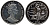 Остров Мэн 15 экю 1995 50 лет ООН, Елизавета II (1952-2022) KM 714 серебро PROOF 1528-214