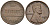 США 1 цент 1960 D, Линкольн KM 201 медь цинк 4564-339