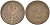 ГЕРМАНИЯ 2 ПФЕННИГА 1875 E, СТАРОГЕРБОВКА KM 2, J. 2, Weege 3 медь 212-537