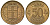 Исландия 50 эйре 1970  KM 17 никель латунь  UNC 4128-711