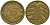 Германия 10 рентенпфеннигов 1923 G KM 33, J. 309 алюминиевая бронза 3336-546