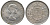 Великобритания 1/2 кроны 1961 Елизавета II (1952-2022) KM 907, Spink 4145 медно-никель 4131-636